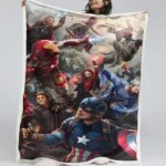 Marvel Alle Charaktere 07 Decke – Fleecedecke