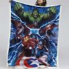 Marvel Alle Charaktere 09 Decke - Fleecedecke