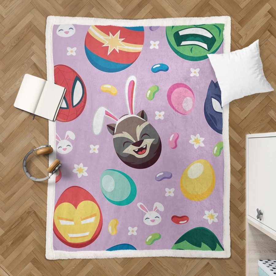 Marvel Alle Charaktere 10 Decke - Fleecedecke – Bild 3