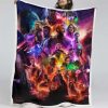 Marvel Alle Charaktere 11 Decke - Fleecedecke