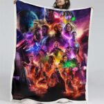 Marvel Alle Charaktere 11 Decke – Fleecedecke