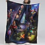 Marvel Alle Charaktere 12 Decke – Fleecedecke