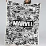 Marvel Alle Charaktere 13 Decke – Fleecedecke