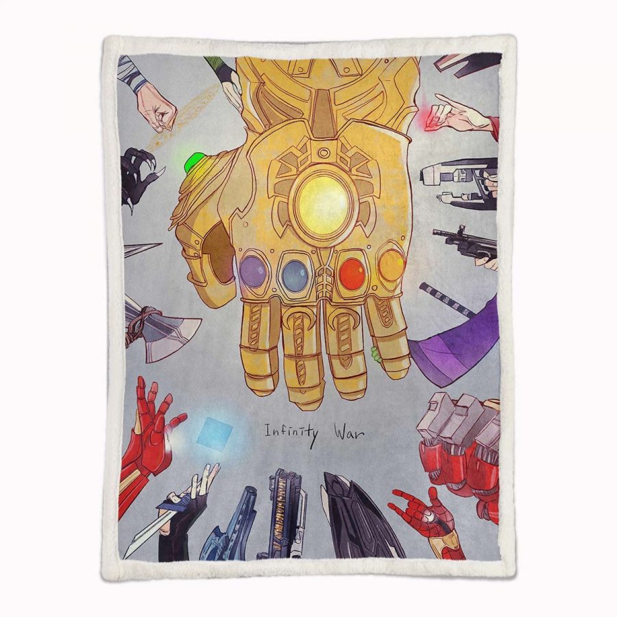 Marvel-Avengers 01 Decke - Fleecedecke – Bild 2
