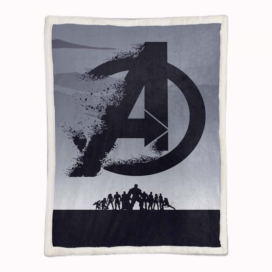 Marvel Avengers 02 Decke - Fleecedecke – Bild 2