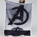 Marvel Avengers 02 Decke – Fleecedecke