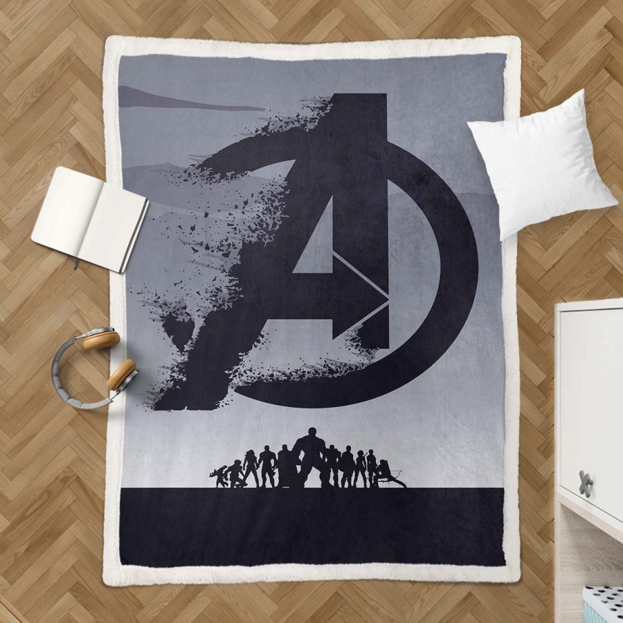 Marvel Avengers 02 Decke - Fleecedecke – Bild 3