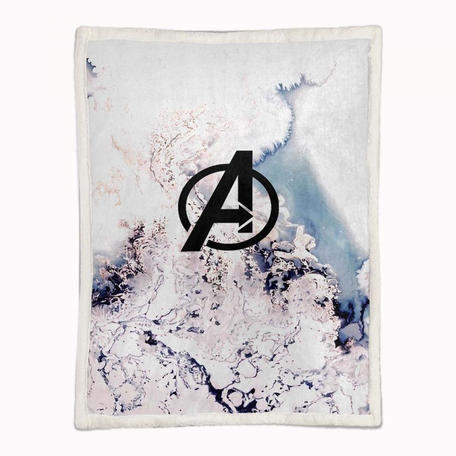 Marvel Avengers 03 Decke - Fleecedecke – Bild 2