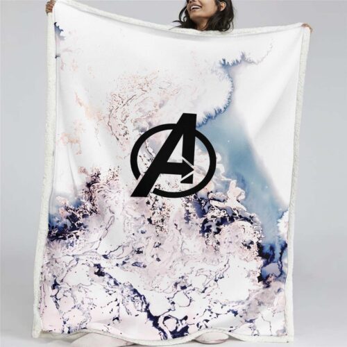 Marvel Avengers 03 Decke - Fleecedecke