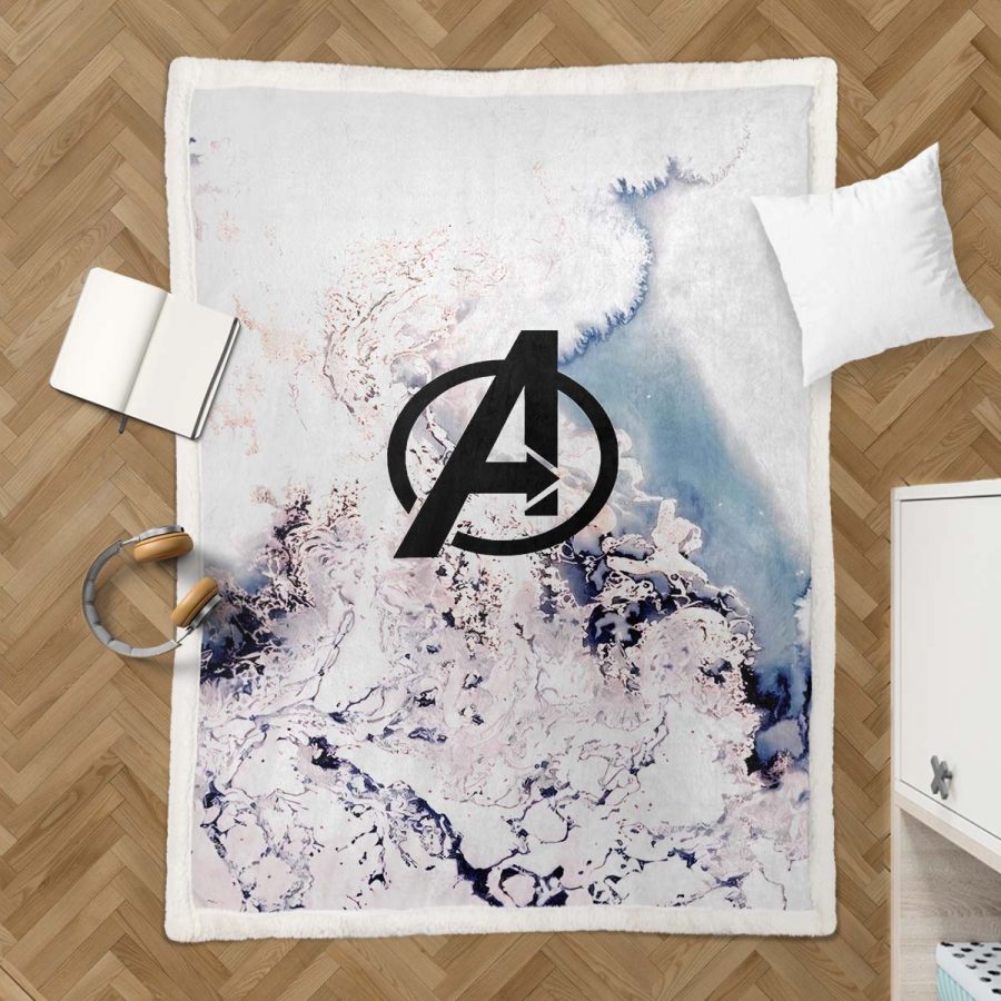 Marvel Avengers 03 Decke - Fleecedecke – Bild 3