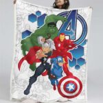 Marvel Avengers Charaktere 01 Decke – Fleecedecke