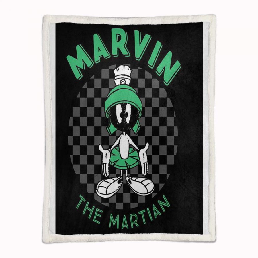 Marvin der Marsmensch Looney Tunes 02 Decke - Fleecedecke – Bild 2