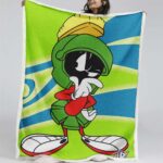 Marvin der Marsmensch Zimmer Kinder Decke – Fleecedecke