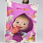 Mascha und der Bär Mascha und der Bär Decke – Fleecedecke