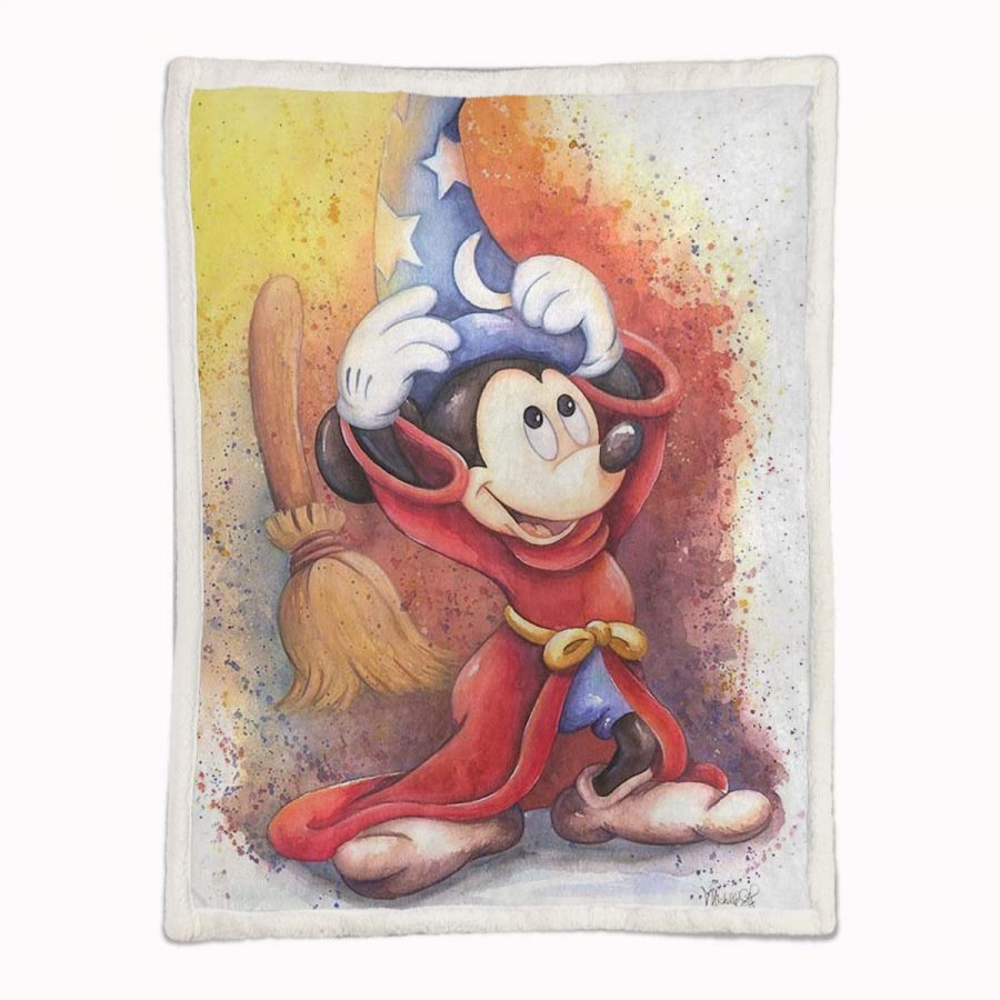 Mickey Bunt 01 Decke - Fleecedecke – Bild 2