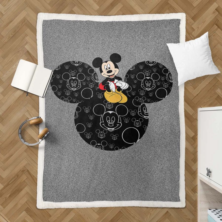 Micky Maus 06 Decke - Fleecedecke – Bild 3