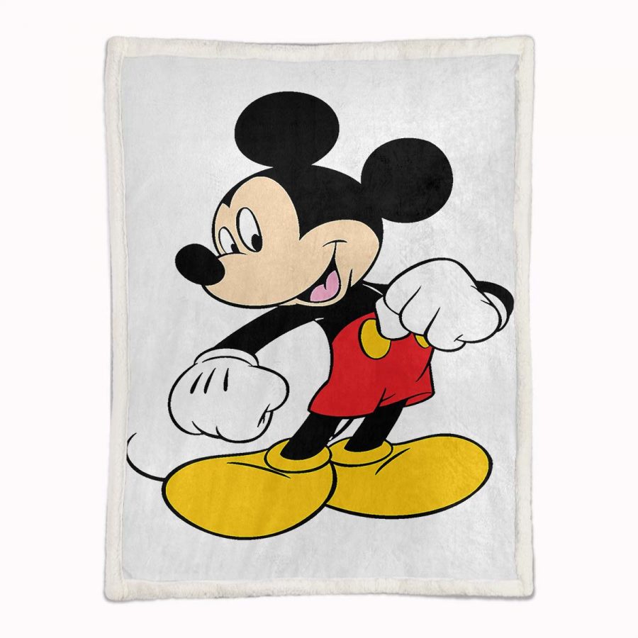 Micky Maus 08 Decke - Fleecedecke – Bild 2