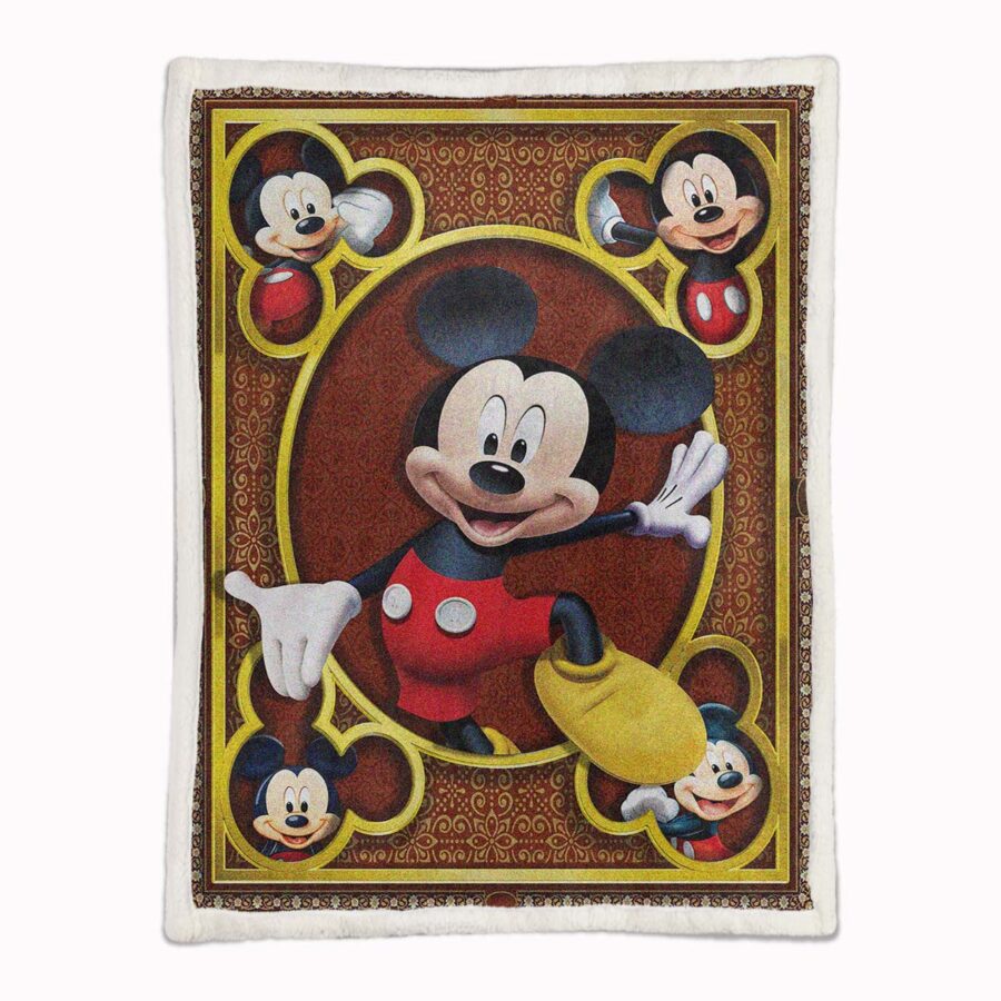 Micky Maus Decke - Fleecedecke – Bild 2