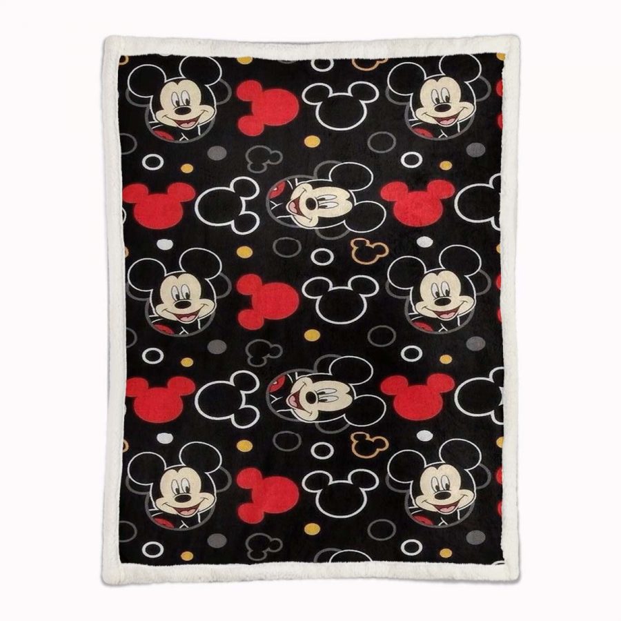 Micky Maus 2 Decke - Fleecedecke – Bild 2