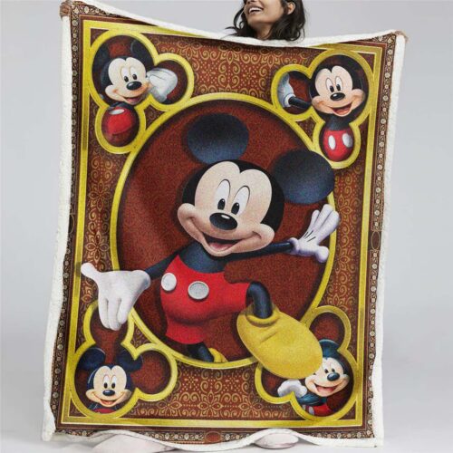 Micky Maus Decke - Fleecedecke