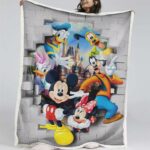 Mickey Maus und Disney-Freunde Decke – Fleecedecke