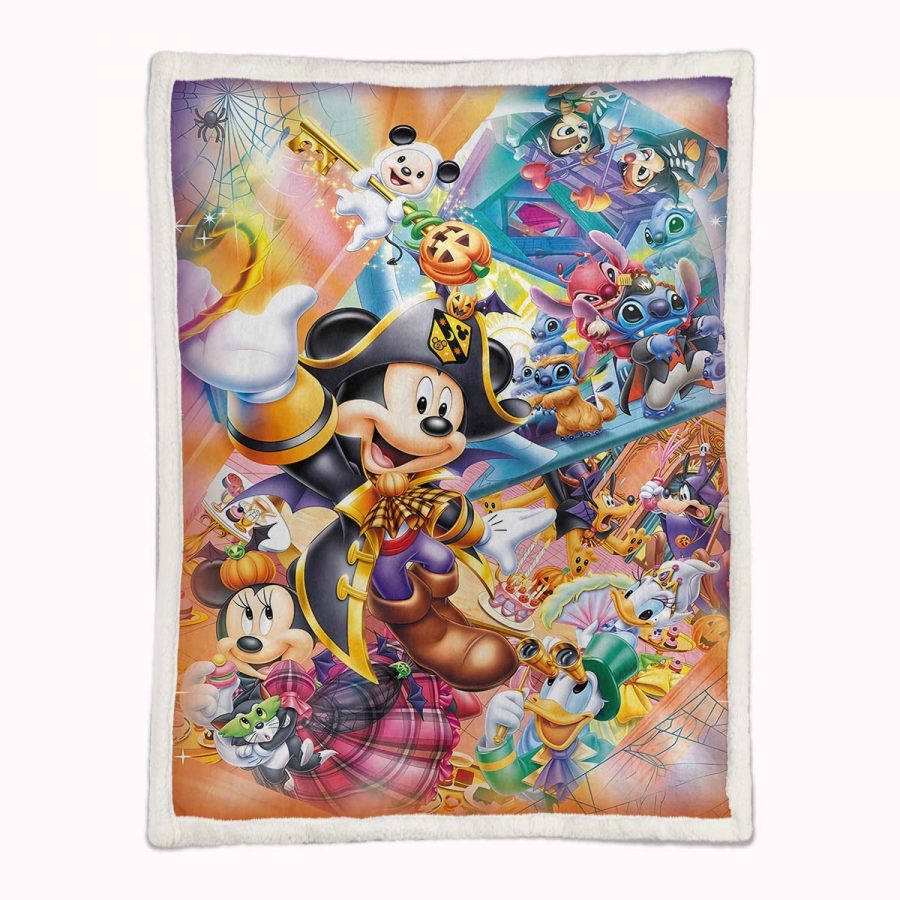 Mickey Maus und Freunde Party 05 Decke - Fleecedecke – Bild 2