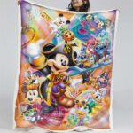 Mickey Maus und Freunde Party 05 Decke – Fleecedecke