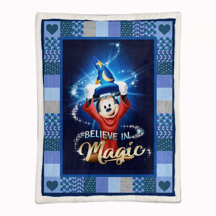 Mickey Mouse glaubt an Magie Decke - Fleecedecke – Bild 2