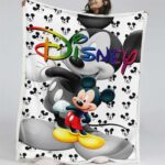 Mickey Maus Bunt 02 Decke – Fleecedecke