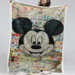 Mickey Maus süß Decke – Fleecedecke