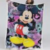Mickey Maus Galaxie Muster Decke - Fleecedecke