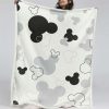 Mickey Maus Muster 02 Decke - Fleecedecke
