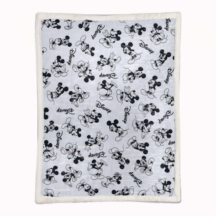 Mickey Maus Muster 04 Decke - Fleecedecke – Bild 2