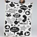 Mickey Maus Muster Oh Boy 03 Decke – Fleecedecke