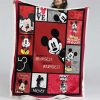Mickey Mouse, um über sich selbst zu lachen Decke - Fleecedecke
