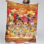 Mickey und Minnie Liebesgeschichte 03 Decke – Fleecedecke