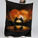 Mickey und Minnie Liebesgeschichte 07 Decke – Fleecedecke