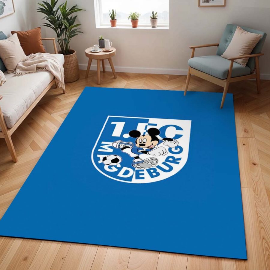 Mickey im Team des FC Magdeburg Teppich – Bild 2