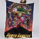 Mighty Marphing Power Rangers Alle Charaktere 16 Decke – Fleecedecke