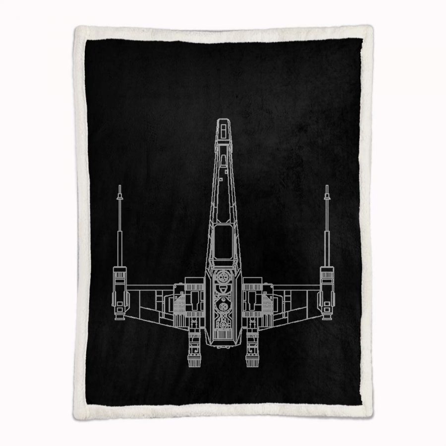 Millennium Falcon Star Wars 01 Decke - Fleecedecke – Bild 2