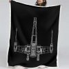 Millennium Falcon Star Wars 01 Decke - Fleecedecke
