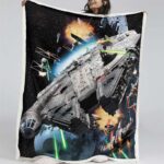Millennium Falcon Star Wars 02 Decke – Fleecedecke