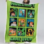 Minecraft Alle Charaktere 04 Decke – Fleecedecke