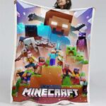 Minecraft Alle Charaktere 05 Decke – Fleecedecke