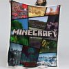 Minecraft Alle Charaktere 09 Decke - Fleecedecke