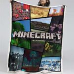 Minecraft Alle Charaktere 09 Decke – Fleecedecke