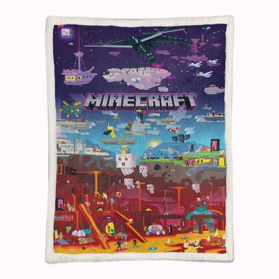 Alternative view of Minecraft MC 03 Decke - Fleecedecke