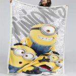 Minions Alle Charaktere 02 Decke – Fleecedecke