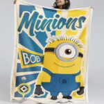 Minions Bob süß Decke – Fleecedecke