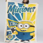 Minions Jorge Niedlich Decke – Fleecedecke